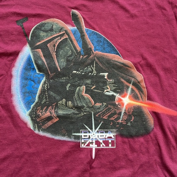 Vintage Boba Fett Star Wars T-Shirt / 1997 / XL - Picture 2 of 7